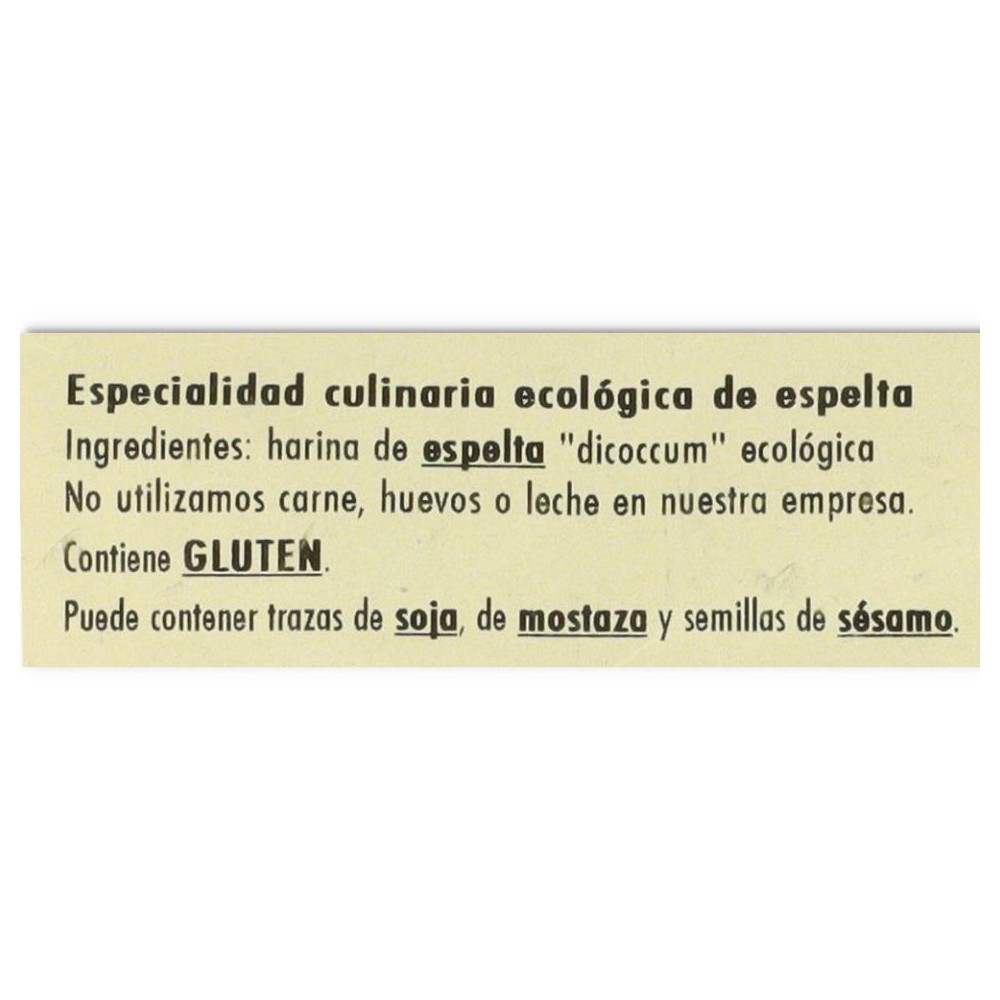 Espirales De Espelta Blancos Eco 500 g Castagno