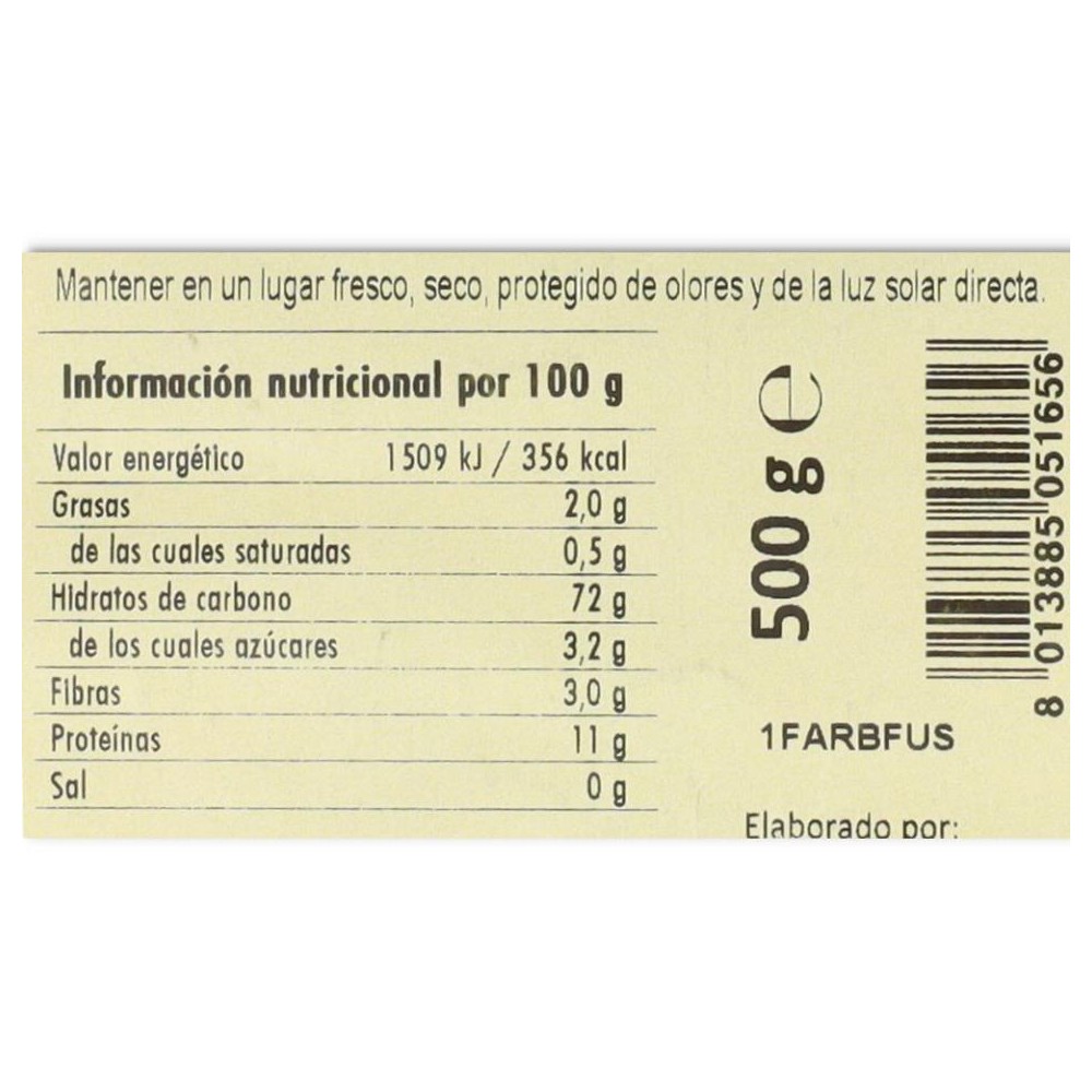Espirales De Espelta Blancos Eco 500 g Castagno