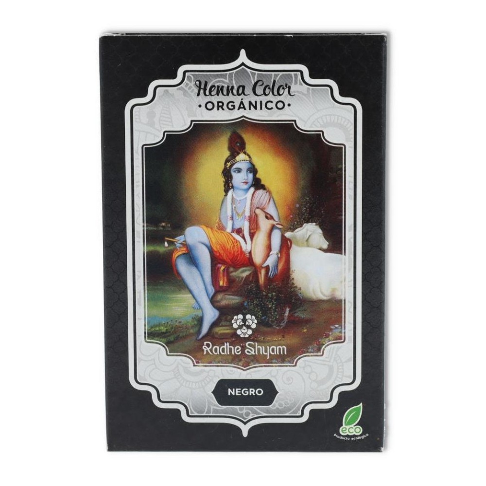 HENNA NEGRA POLVO 100 gr RADHE SHYAM