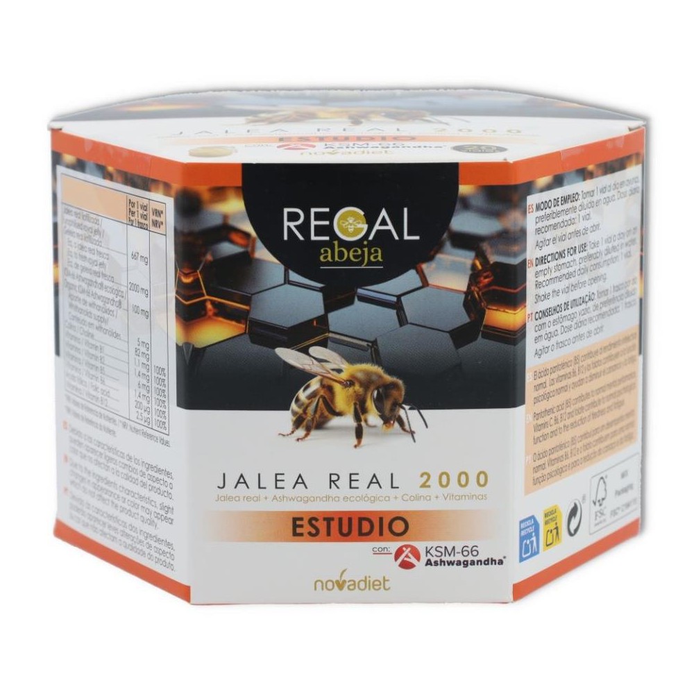 Novadiet Jalea Real Estudio 20 viales 