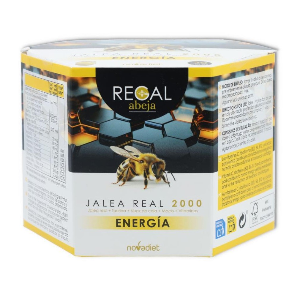 Novadiet Jalea Real Energia 20 viales 