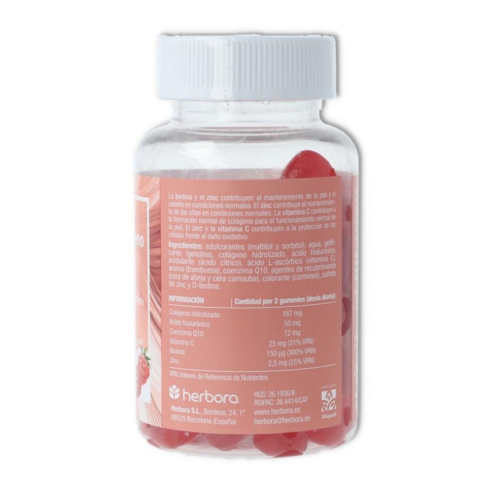 Gummies Biotina   Colageno 60 gumi Herbora