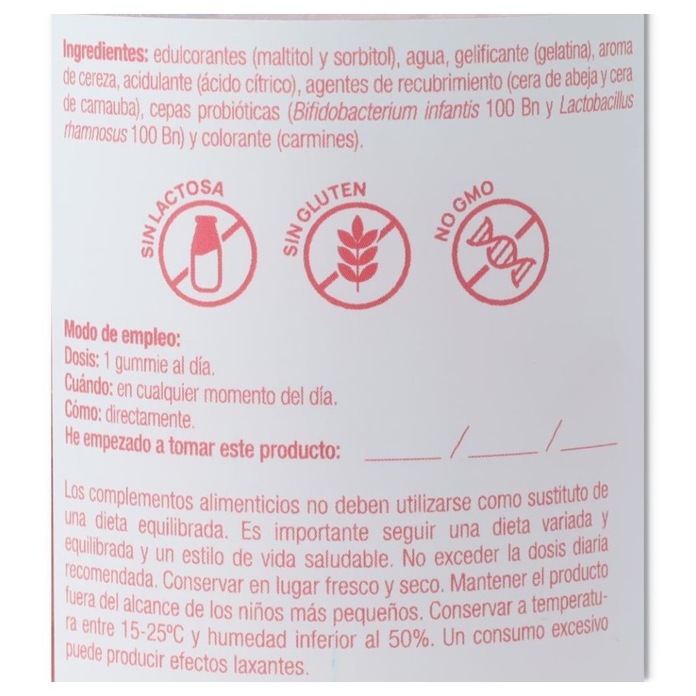 Herbora Probioticos Gominolas Niños 30 uni 