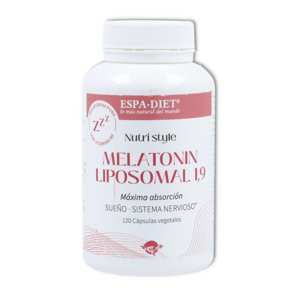 Melatonina Liposomal 1 9   B 6 120 cap Nutri Style