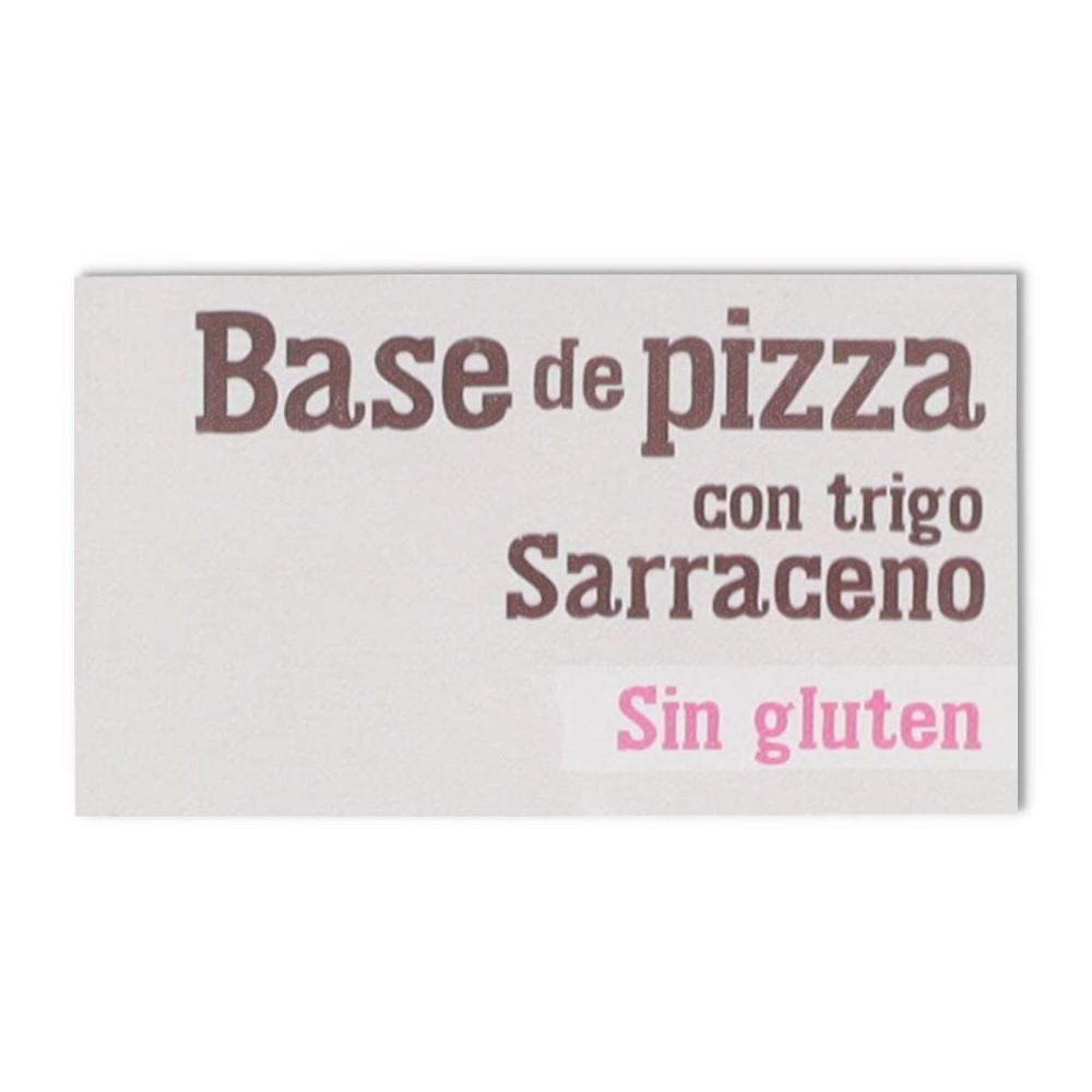 Bases Pizza Trigo Saraceno Bio Rincon del Segura