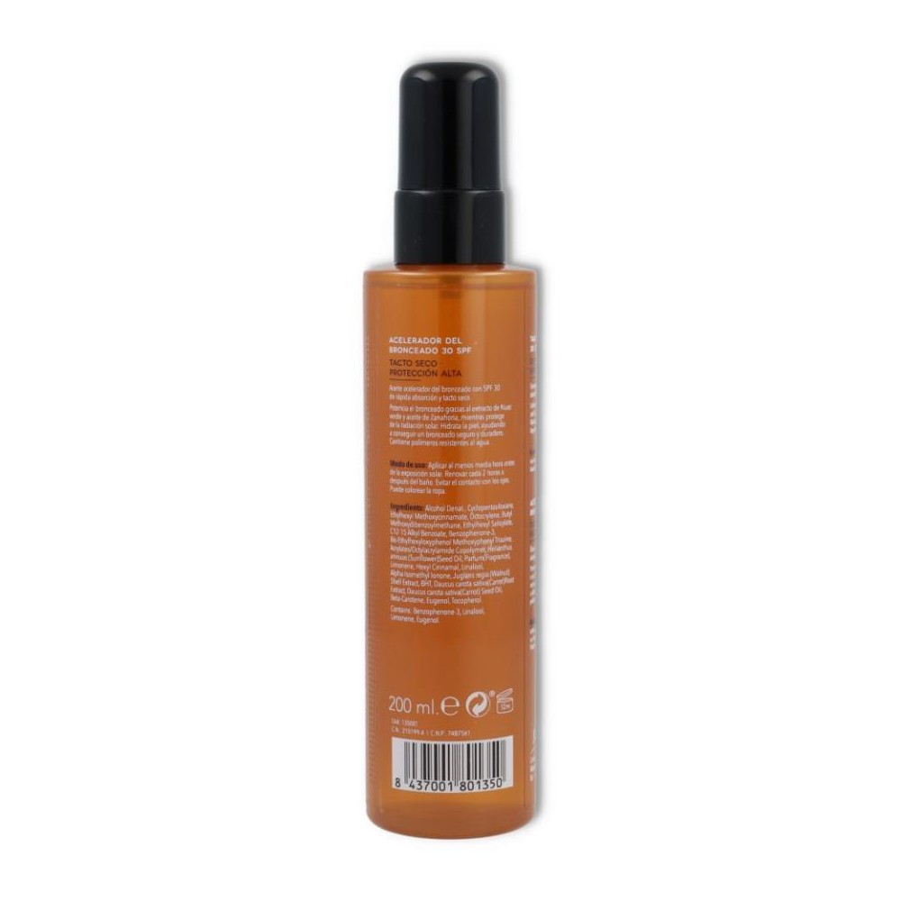 Acelerador del Bronceado SPF 30 200 ml Uresim