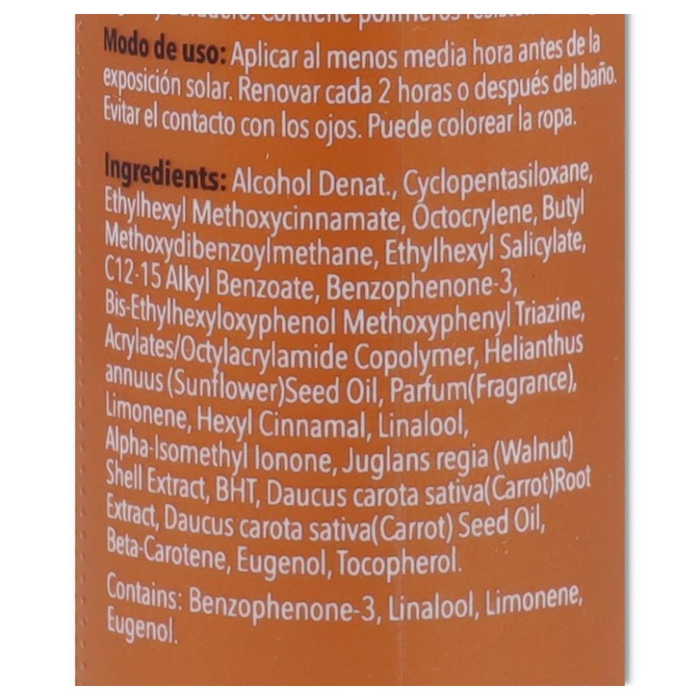 Acelerador del Bronceado SPF 30 100 ml Uresim