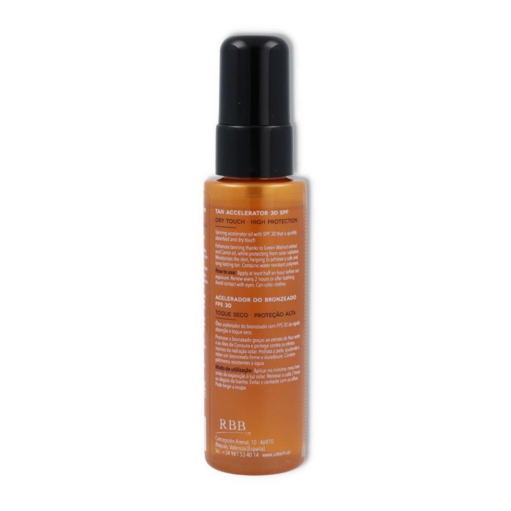 Acelerador del Bronceado SPF 30 100 ml Uresim