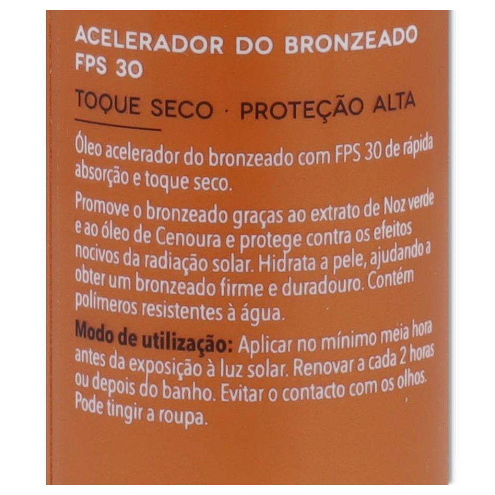 Acelerador del Bronceado SPF 30 100 ml Uresim