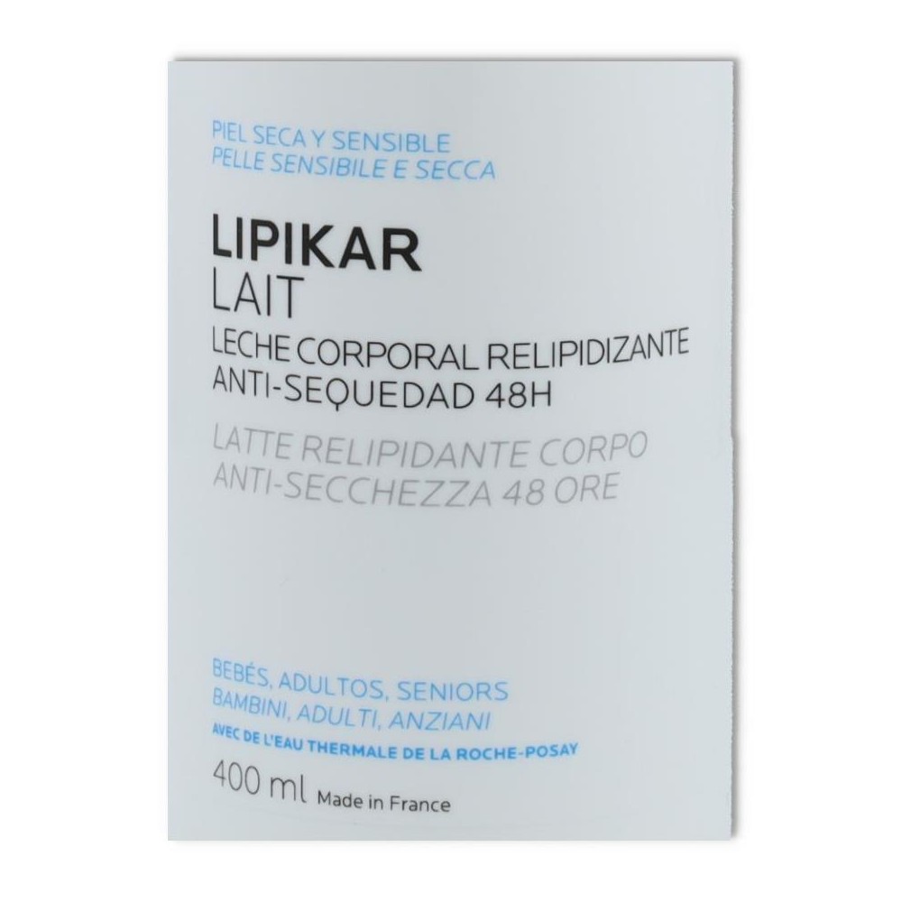 LIPIKAR LECHE 400 ML ROCHE POSAY