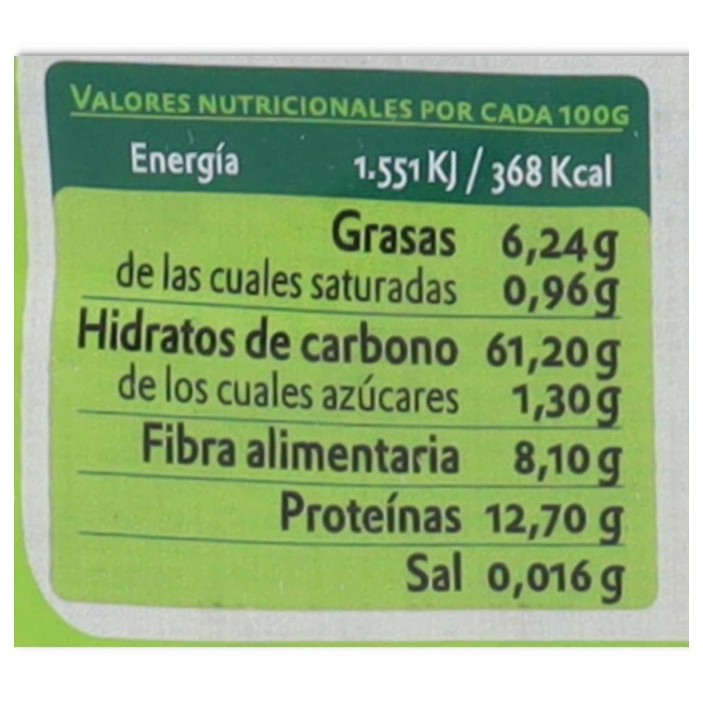 Copos de avena finos sin gluten 1K bio Toobio