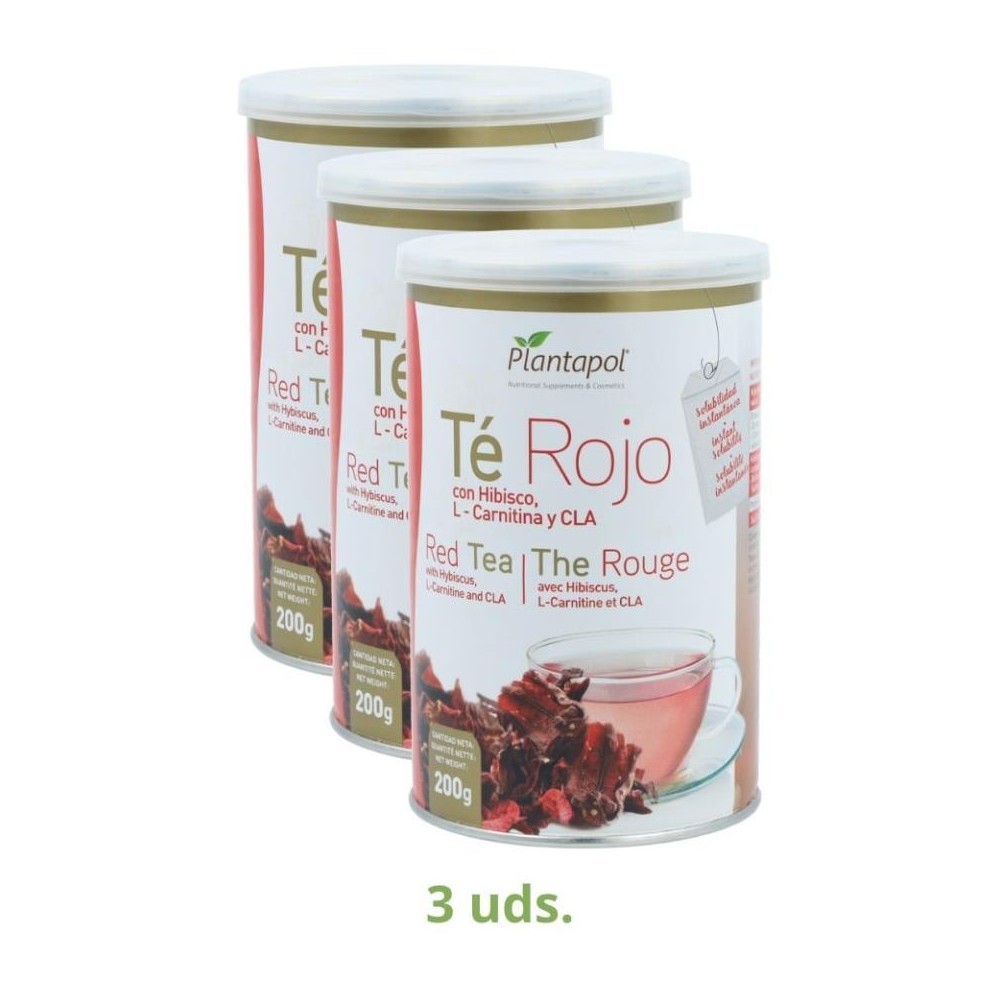 Plantapol Pack 3 Botes Te Rojo Soluble