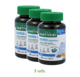 Santiveri Pack 3 botes Gominolas Sueño 60 uni 