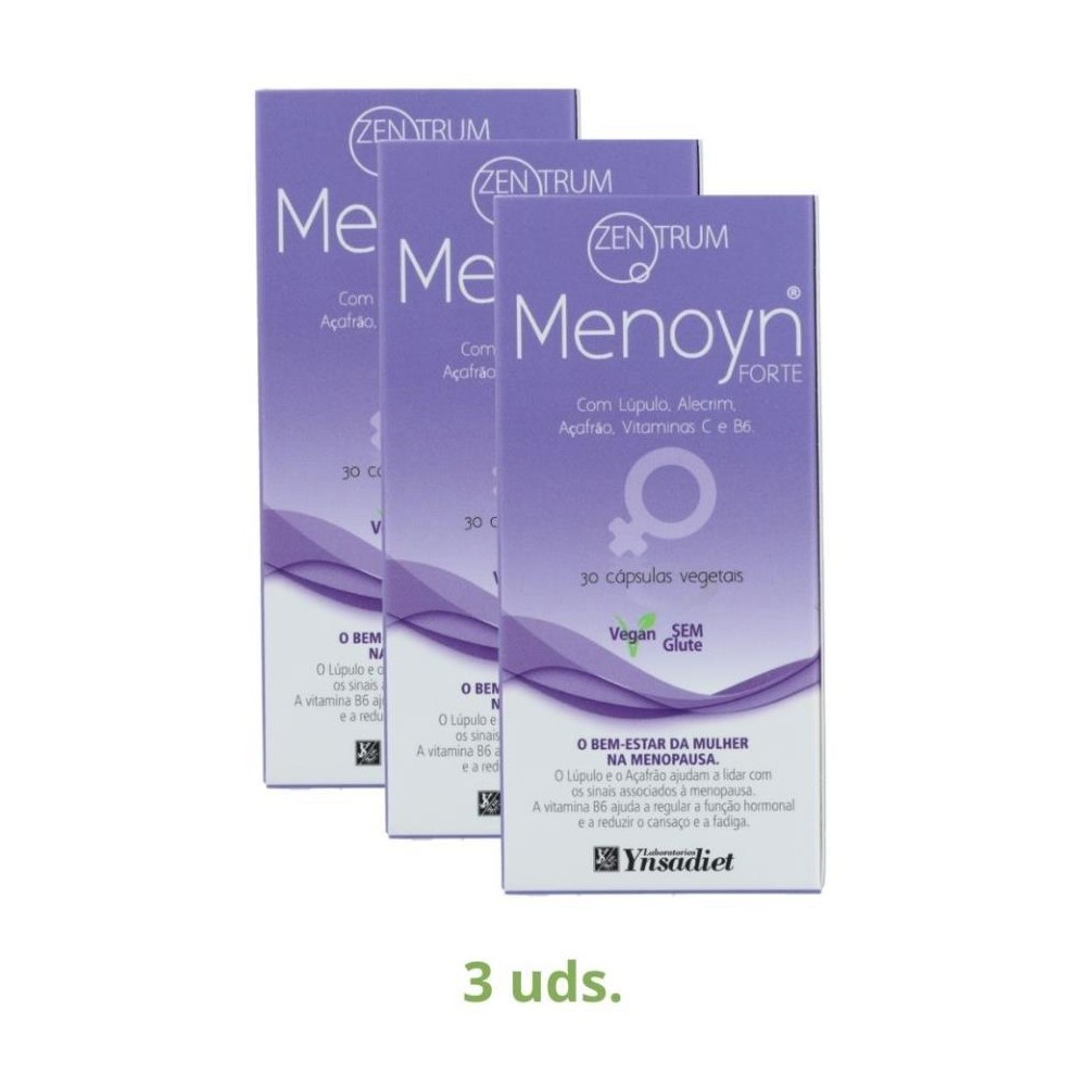 Ynsadiet Pack 3 Cajas Menoyn 30 cap