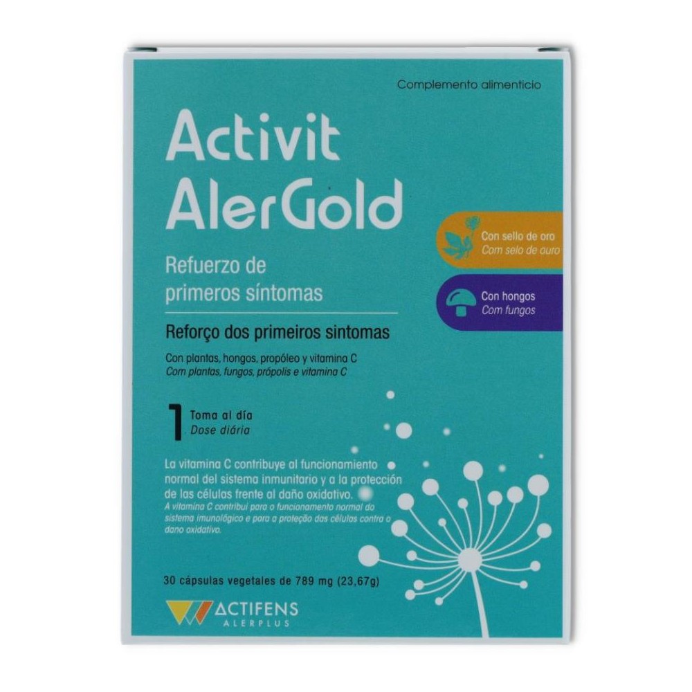 Herbora Pack 3 Cajas Activit Alergold 30 cap