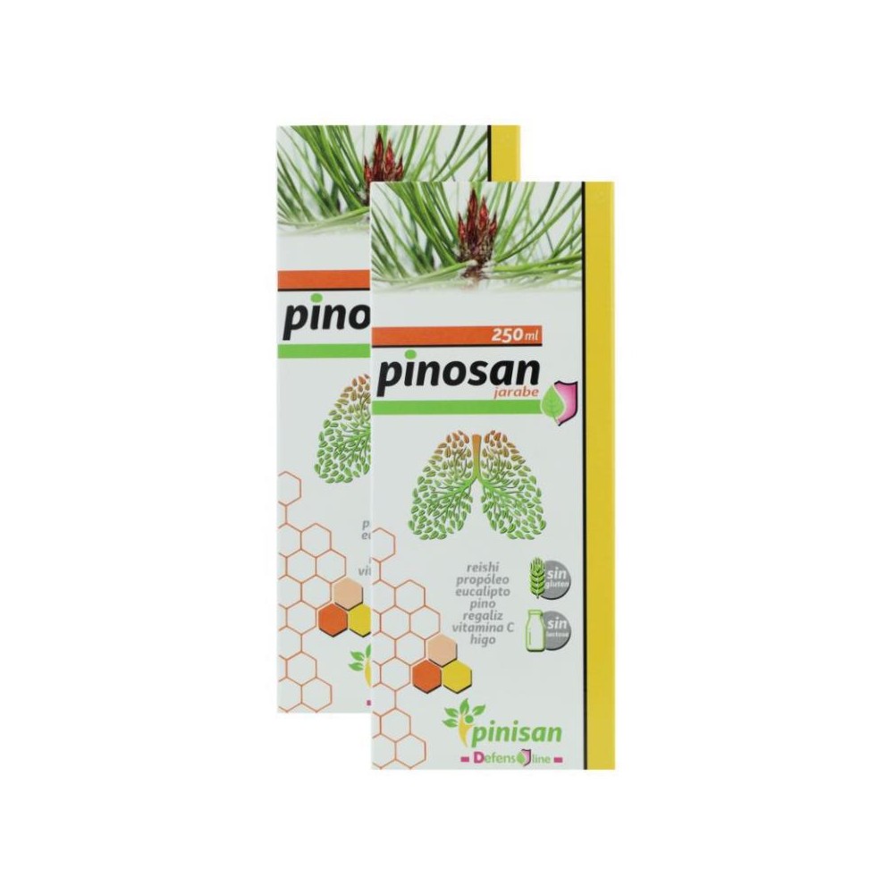 Pinisan pack 2 Botes Pinosan Jarabe 250 ml 1 Ud 