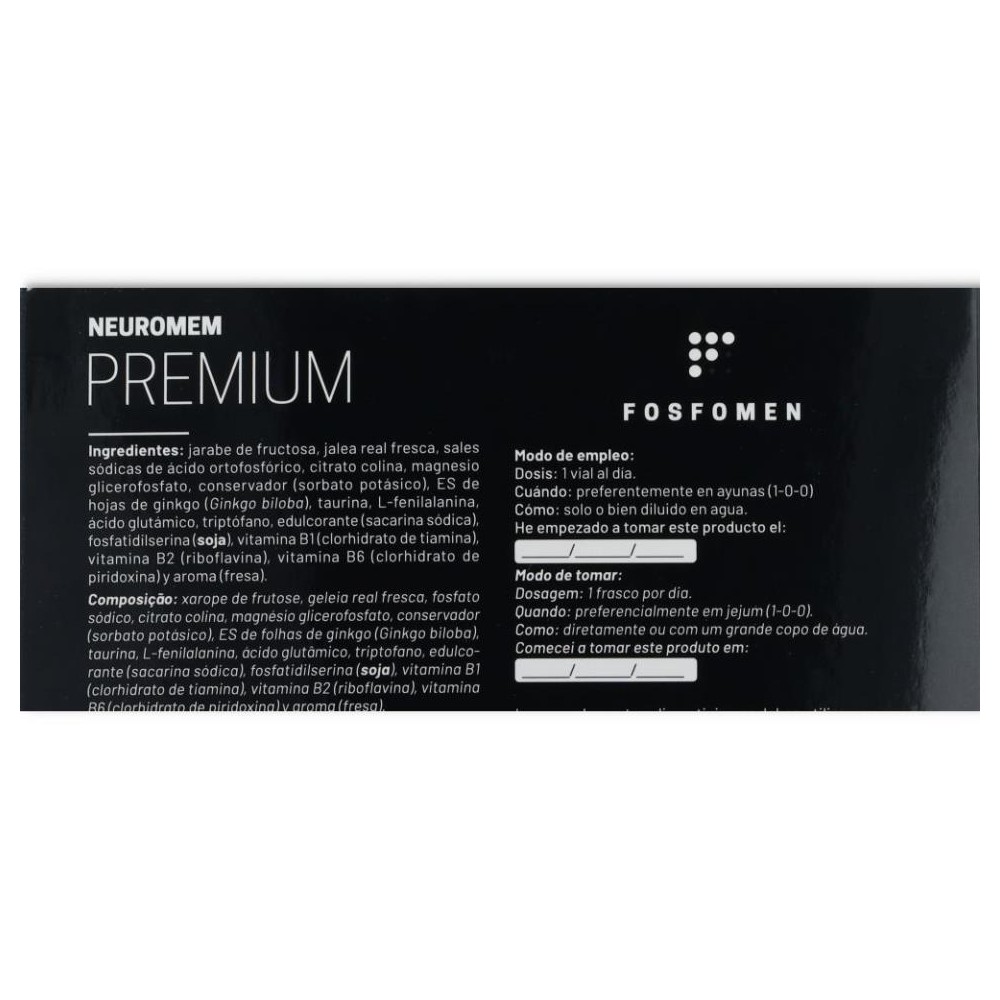 Herbora Pack 3 Cajas Neuromem Premium 20 via 