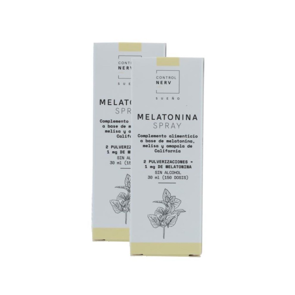 Herbora Pack 2 Botes Melatonina Spray 30 ml 1 Ud 