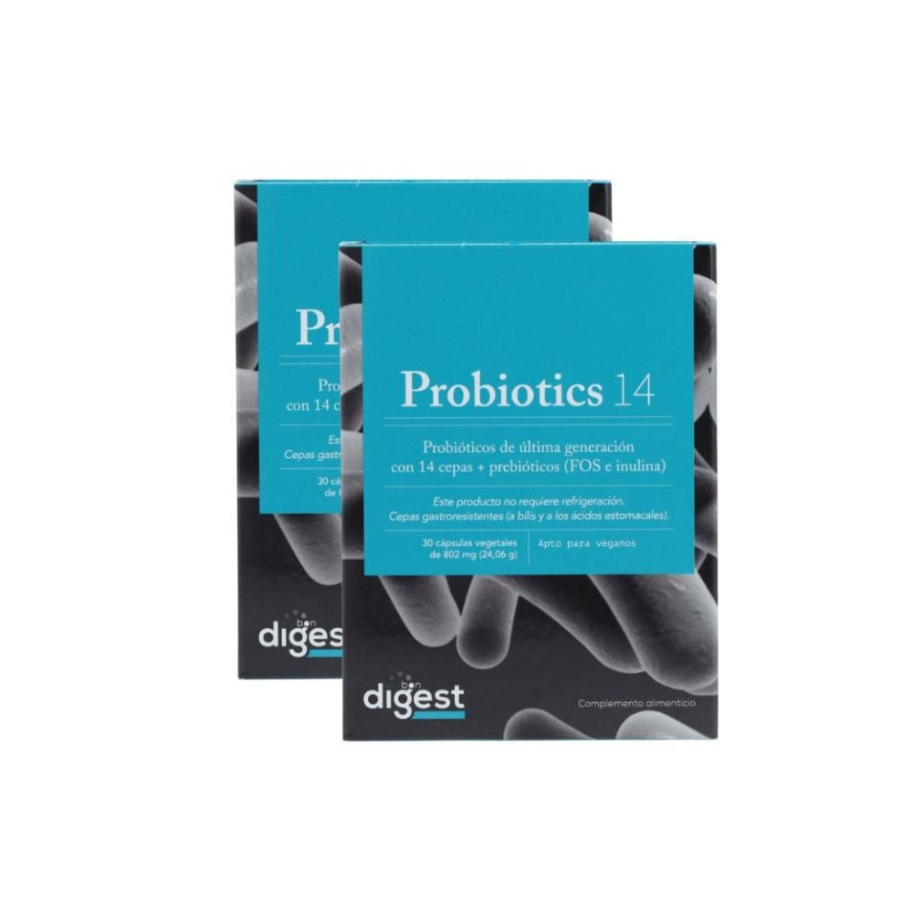 Herbora Pack 2 Cajas Probiotic 14 24 cápsulas 1 U Herbora Pack 2 Cajas Probiotic 14 24 cápsulas 1 U