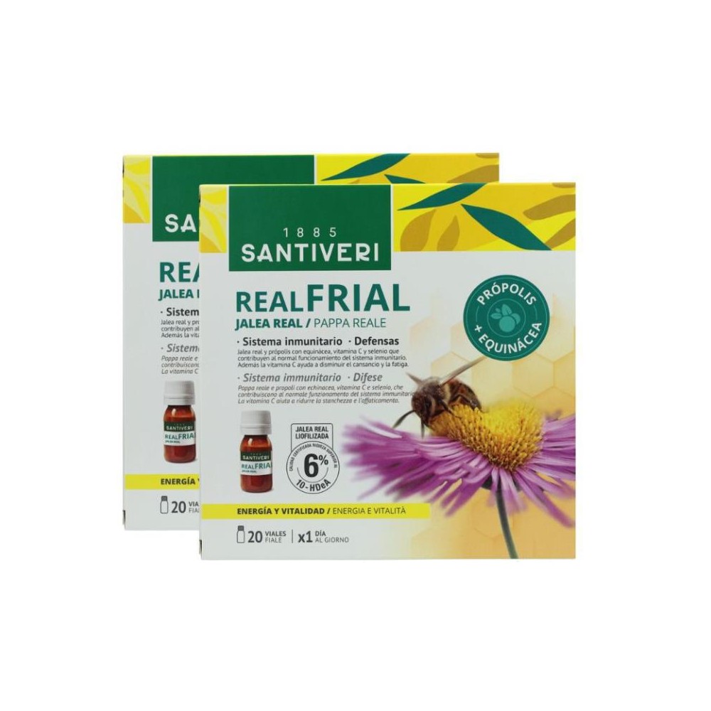 Santiveri Pack 2 Cajas Realfrial 20 viales 1 Ud 