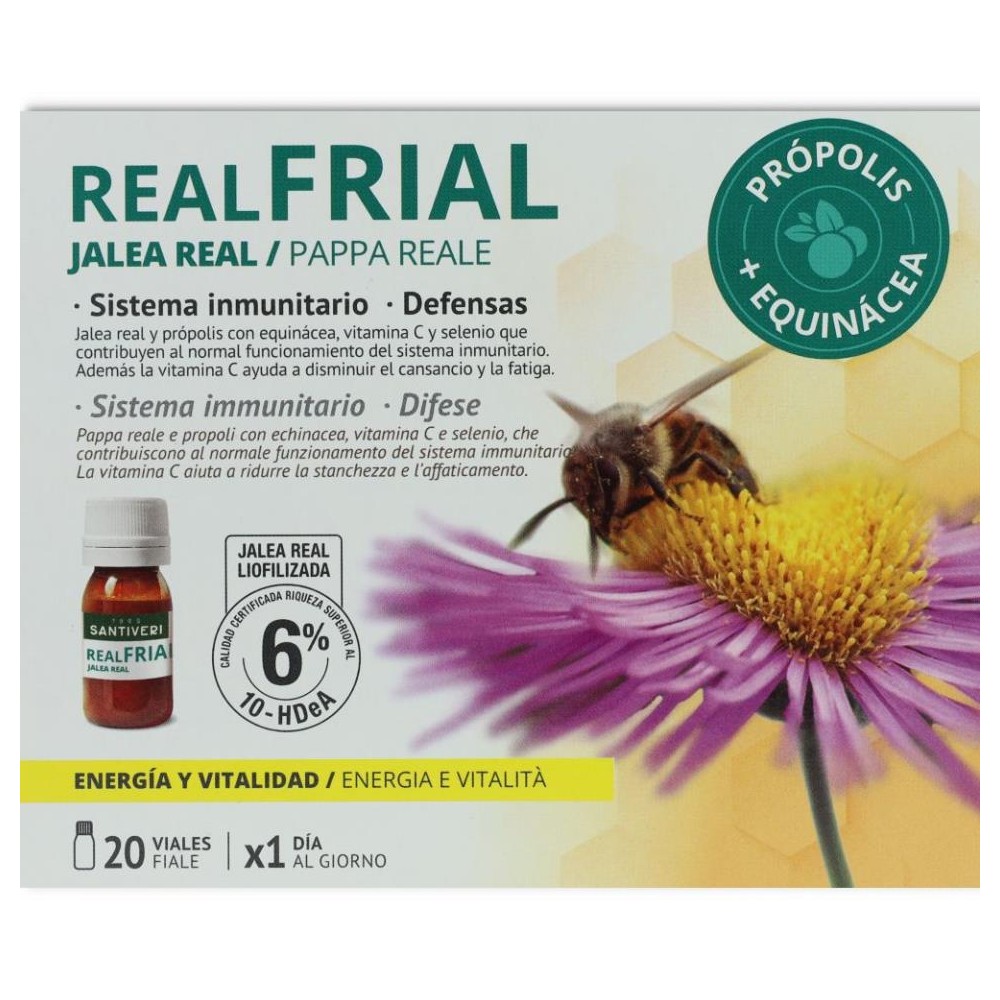 Santiveri Pack 2 Cajas Realfrial 20 viales 1 Ud 