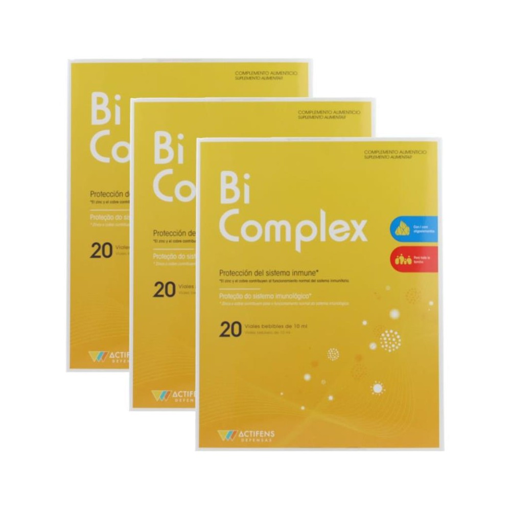 Herbora Pack 3 Cajas Bi-Complex 20 viales 