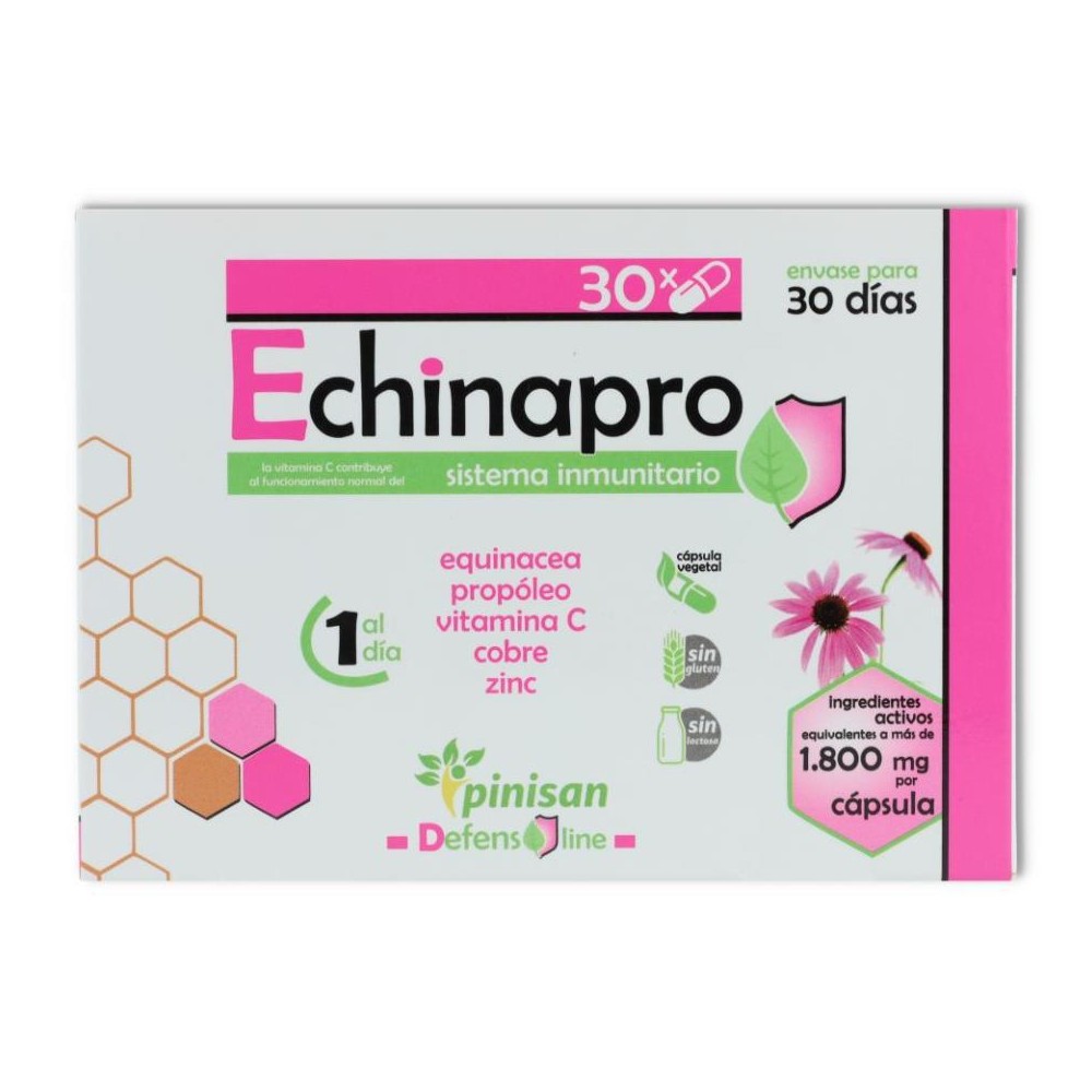 Pinisan Pack 3 Cajas Echinapro Defen 30 cap 