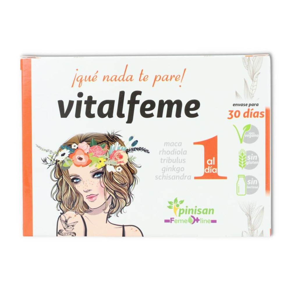 Pinisan Pack 3 Cajas  Vitalfeme 30 cap 