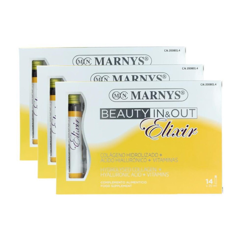 Marnys Pack 3 Cajas Beauty 14 Viales