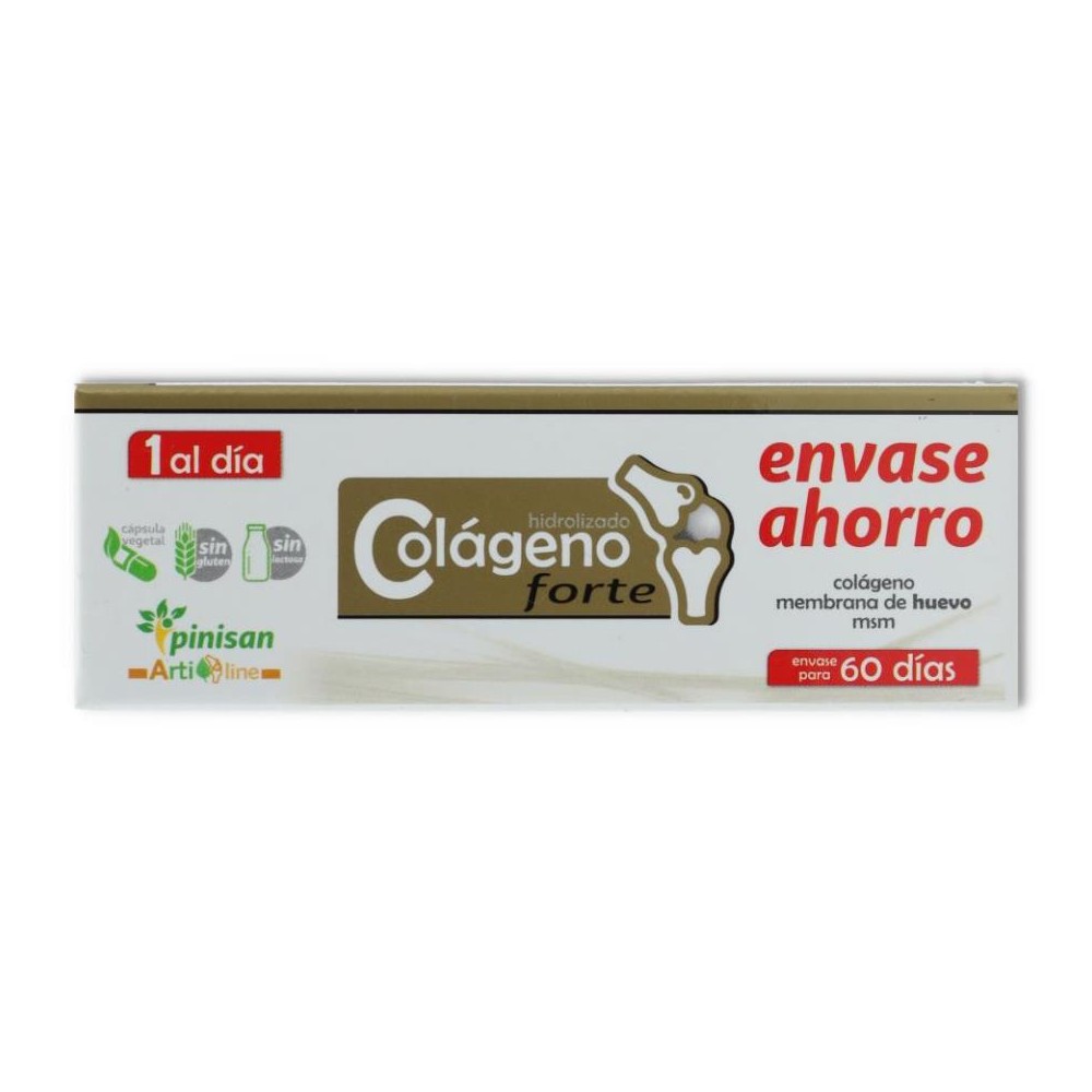 Pinisan Pack 3 Cajas Colageno Forte 60 cap 