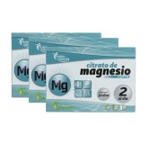 Pinisan Pack 3 Cajas Citrato Magnesio 60 comp 