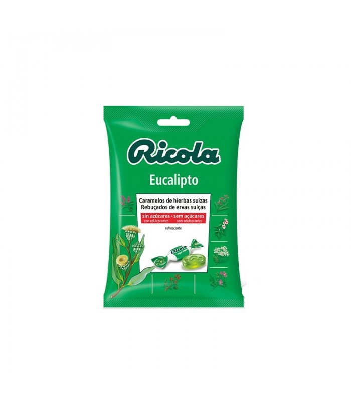 Ricola Ricola eucaliptus caramelos sin azúcar 70g Ricola - 1