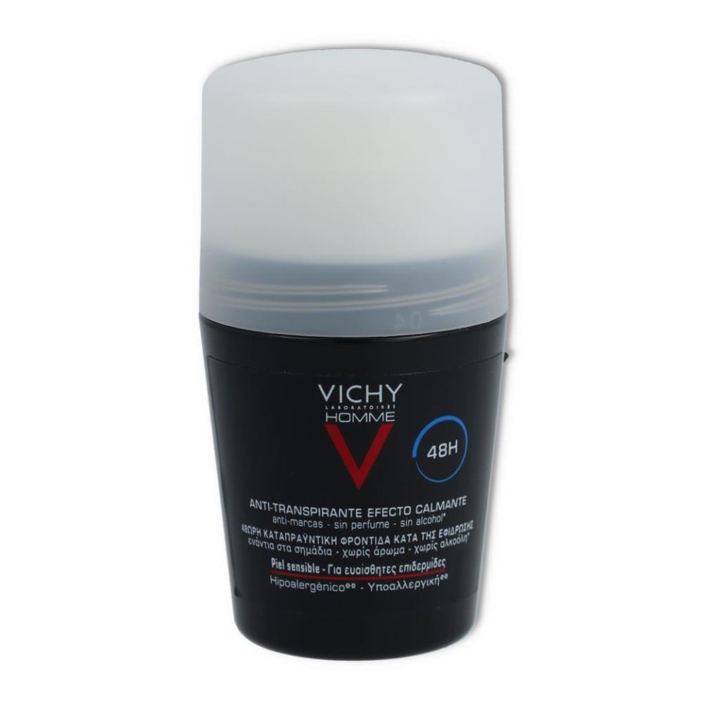 Vichy Pack 2 botes Desodoran Hombre Calmant 50 ml 