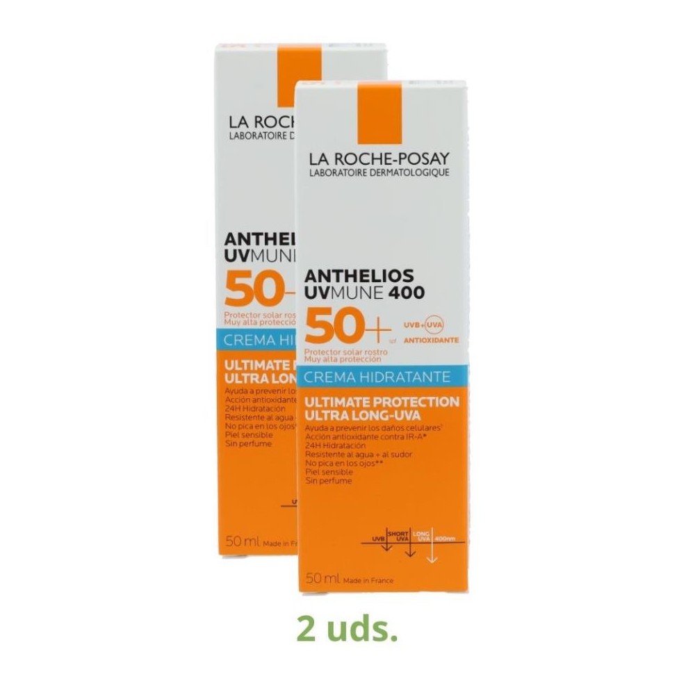 Roche Pack 2 botes Anthelio Crema SPF 50 50 ml 