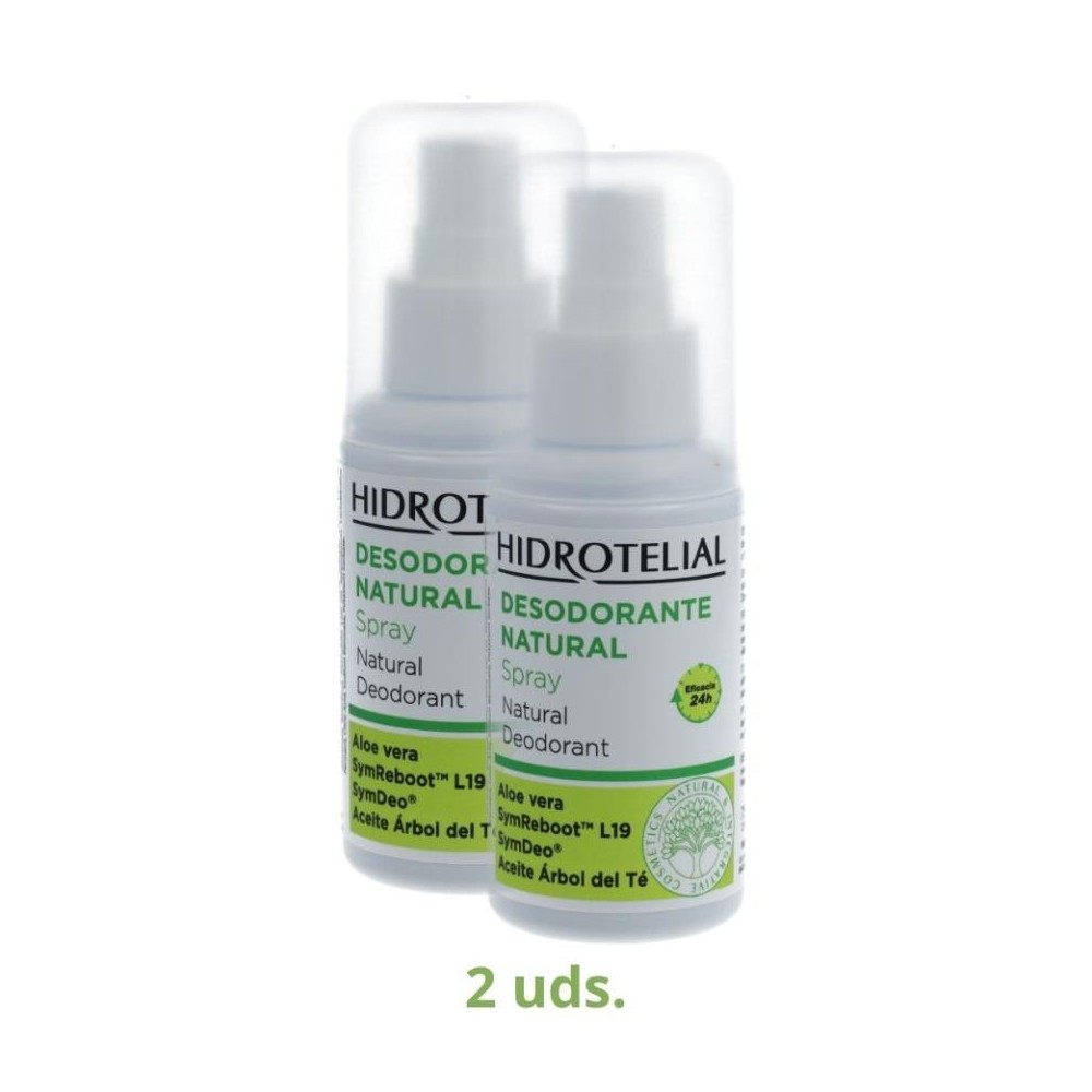 Hidrotelial Pack 2 bote Desodorant Spray 75 ml