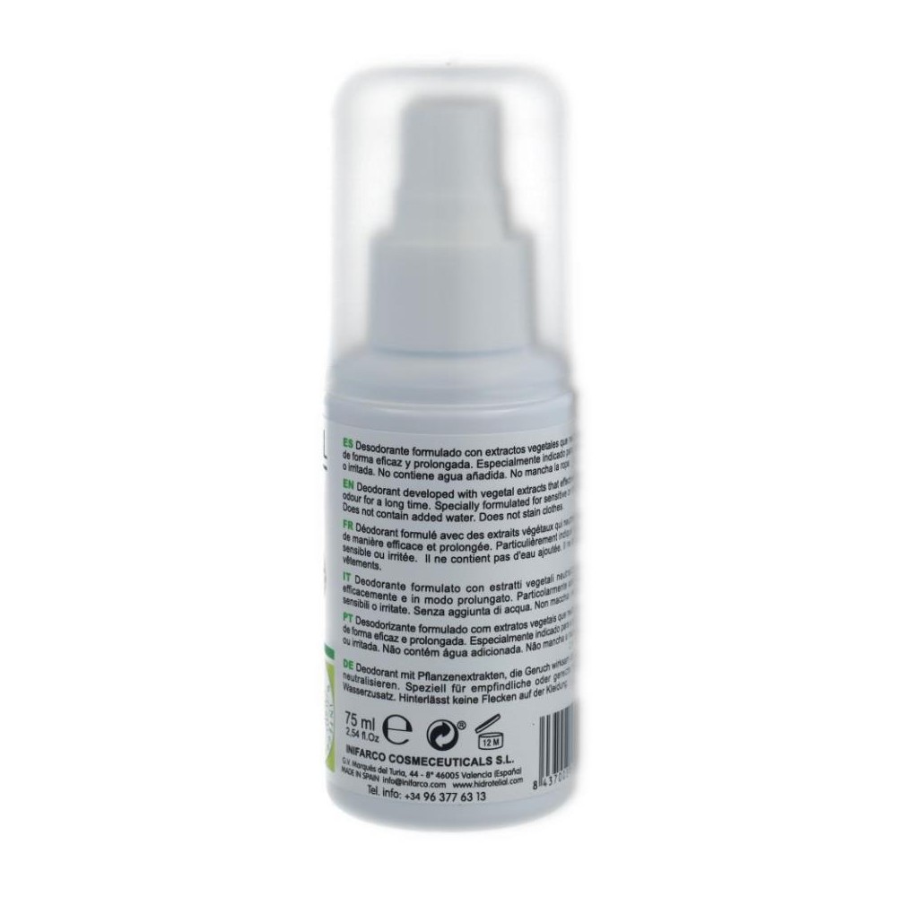 Hidrotelial Pack 2 bote Desodorant Spray 75 ml