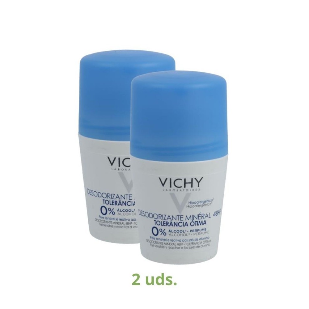 Vichy Pack 2 botes Desodorante Mineral  50 ml