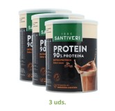 Santiveri Pack 3 Botes Protein Cacao 200 gr 