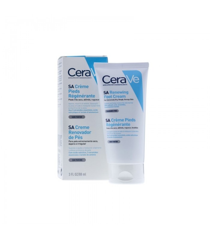 Cerave Crema Renovadora de Pies con Ácido Salicílico 88 ml Cerave - 1