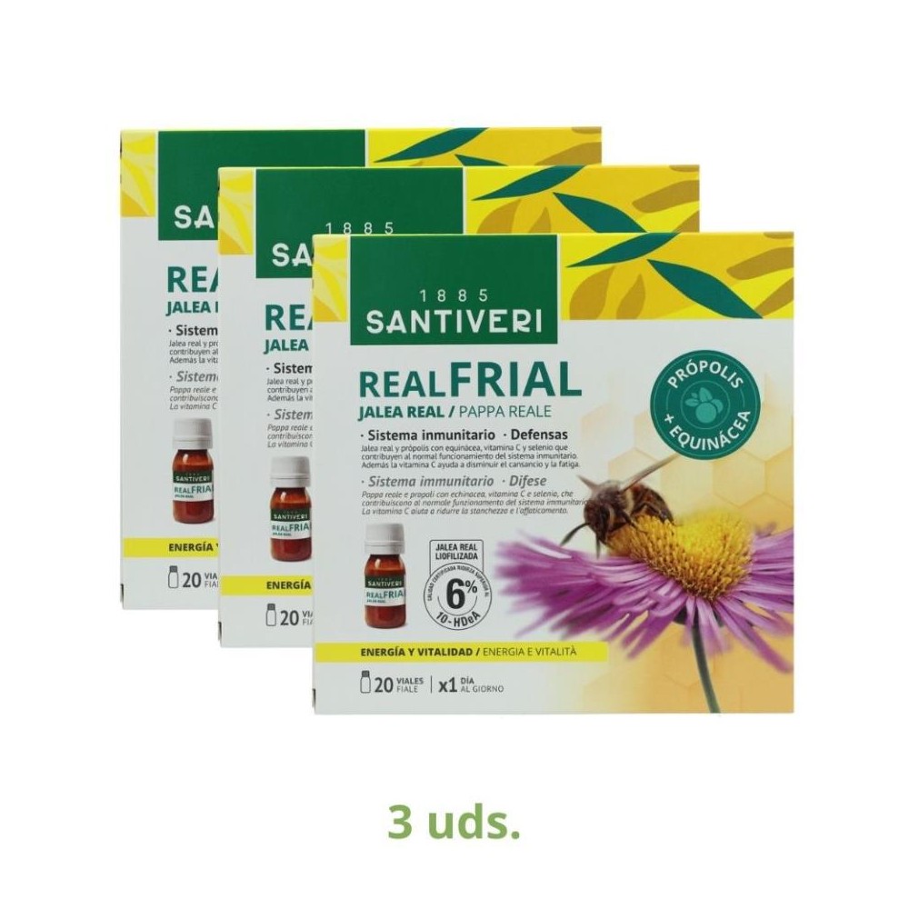 Santiveri Pack 3 Cajas Realfrial 20 vial