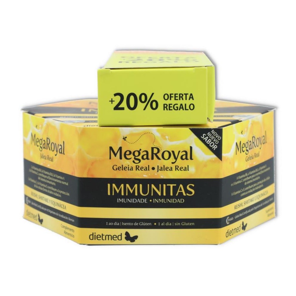 Mega royal Inmunitas 20 ampollas Dietmed