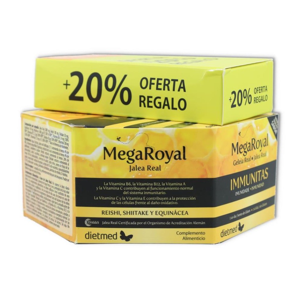 Mega royal Inmunitas 20 ampollas Dietmed