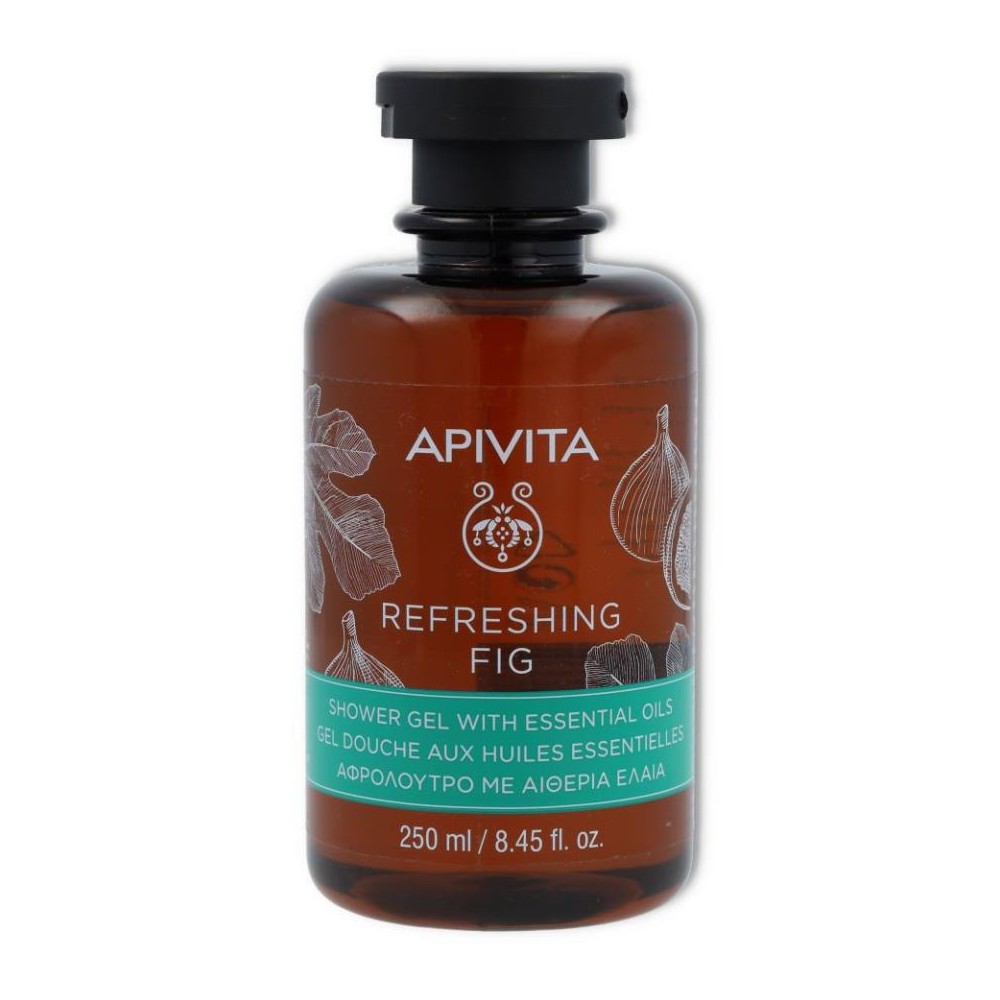 Apivita Gel Baño Refreshing Fig 250 ml