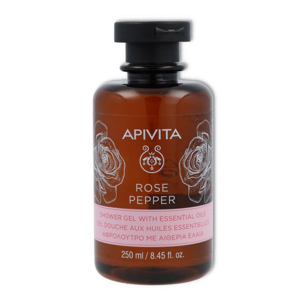 Apivita Gel Ducha Rosa 200 ml