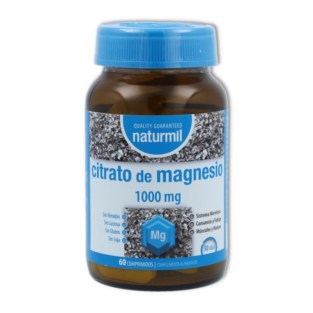 Citrato de magnesio 60 comp Naturmil