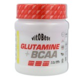 Glutamina  BCAA Complex 500 gr Sabor Limon Vitobes