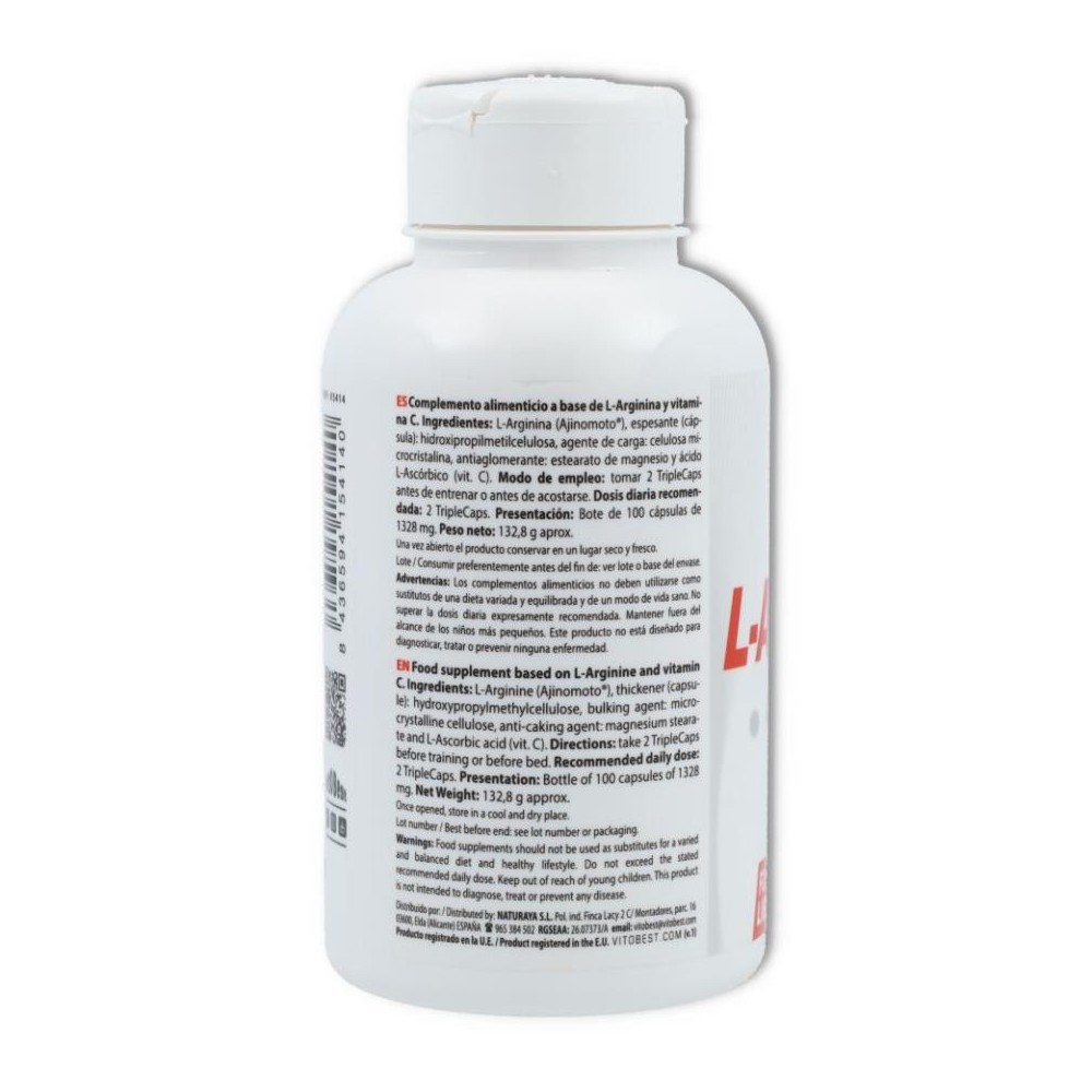 L-Arginine 2000 100 cap Vitobest