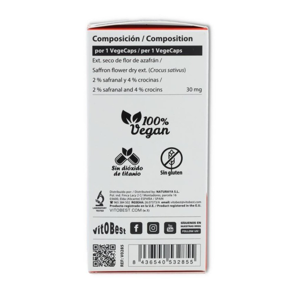 Azafran 50 compr Vitobest