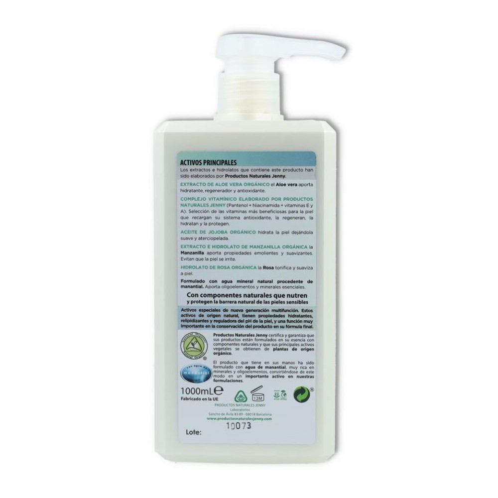 Crema Aloe Vera 1 L Shova De