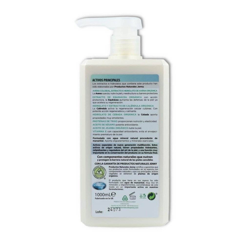 LECHE CORPORAL AVENA 1000 ml con dosifica Shova